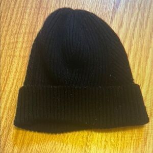 Classic Black Knit Beanie